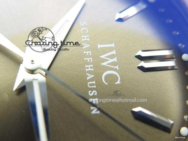 MIROTIME 0303 Affordable Ingeniuer St.Laurens SS Brown Dial MK 1:1 Best Edition On Black Leather Strap A 7365